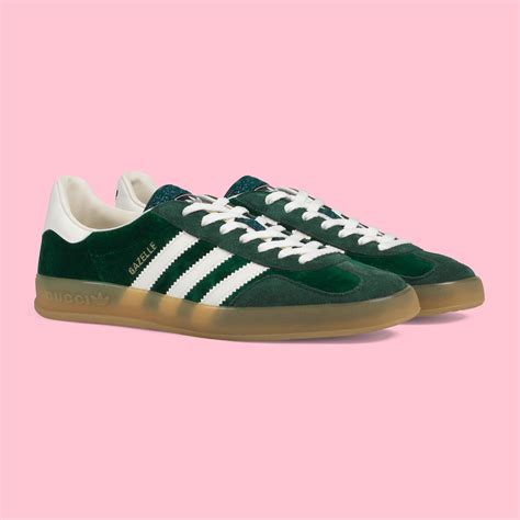 adidas gucci green gazelle|adidas x gucci usa.